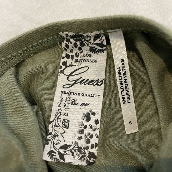 Dark green Guess top - Picture 3 of 4
